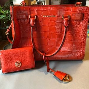 Michael Kors handbag with wallet
